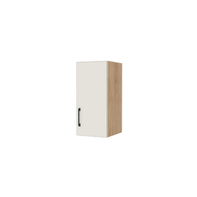 11" Wide x 24" High Wall Cabinet - (Ply Wood Boxes - Flat Panel Doors)