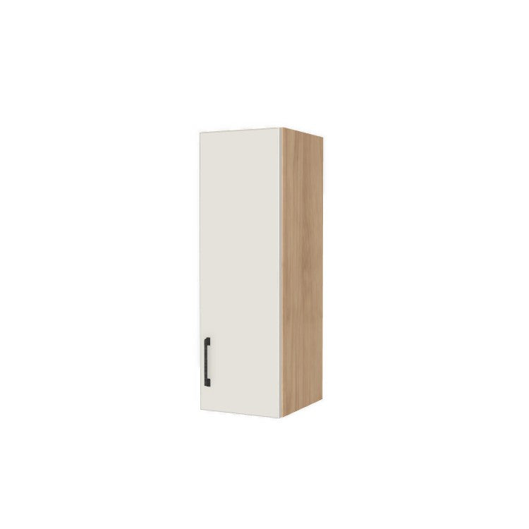 11" Wide x 34" High Wall Cabinet - (Ply Wood Boxes - Flat Panel Doors)
