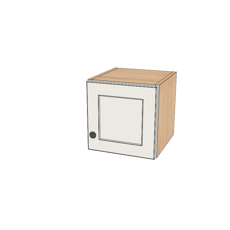 12" Wide x 12" High Wall Cabinet - (Hardrock Maple Boxes - Thermofoil Doors)