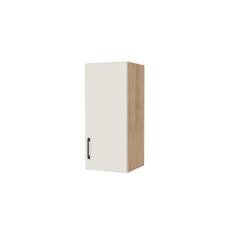 13" Wide x 30" High Wall Cabinet - (Ply Wood Boxes - Flat Panel Doors)