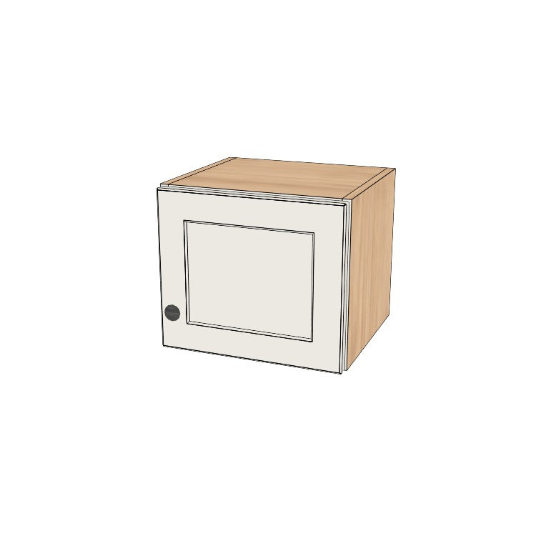 14" Wide x 12" High Wall Cabinet - (Hardrock Maple Boxes - Thermofoil Doors)