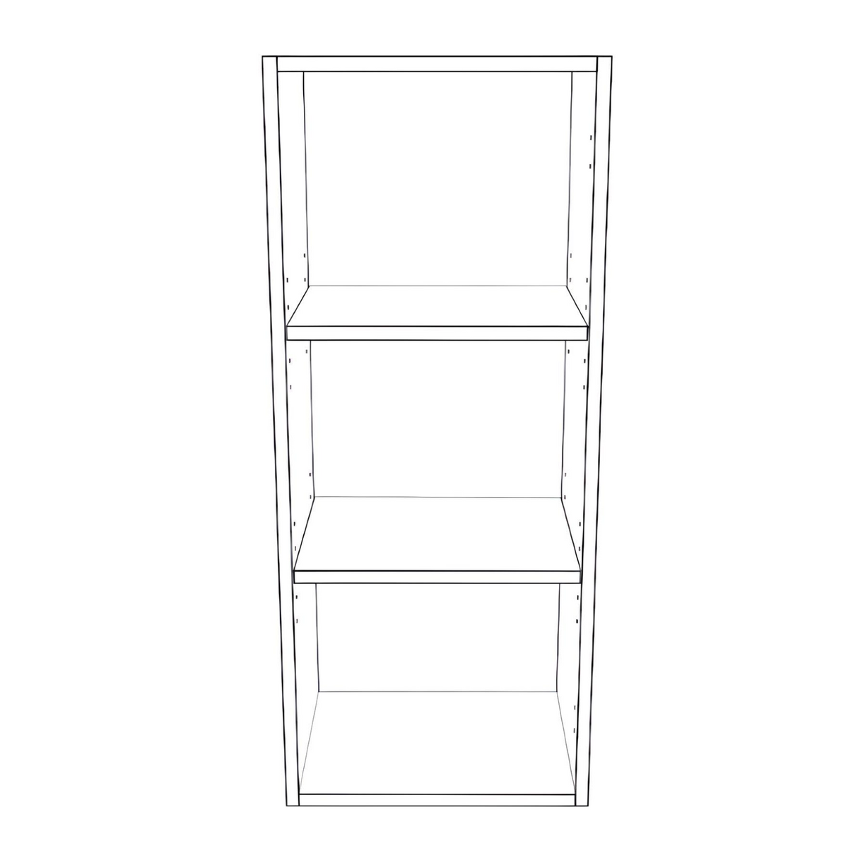 15" Wide x 36" High Wall Cabinet - Thermofoil Doors