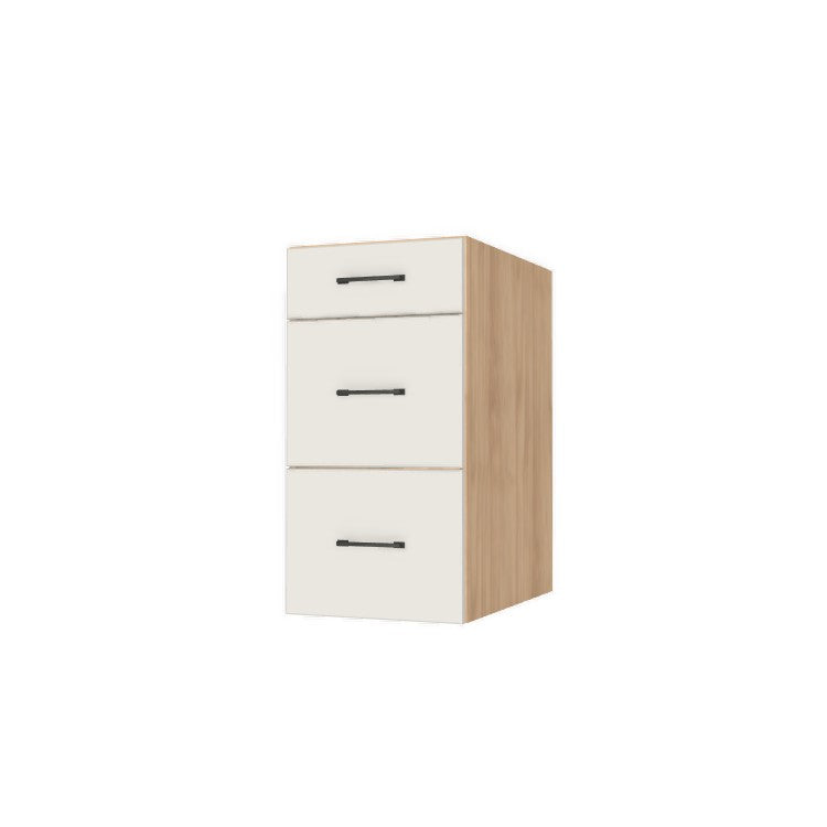 16" Wide Drawer Cabinet - (Ply Wood Boxes - Flat Panel Doors)