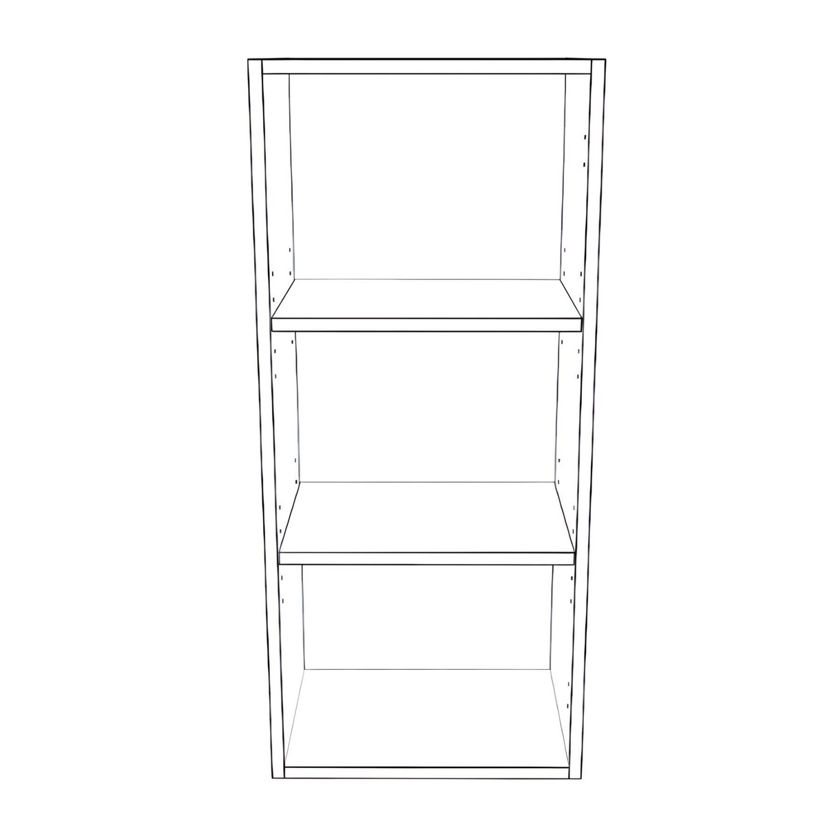 16" Wide x 36" High Wall Cabinet - Thermofoil Doors