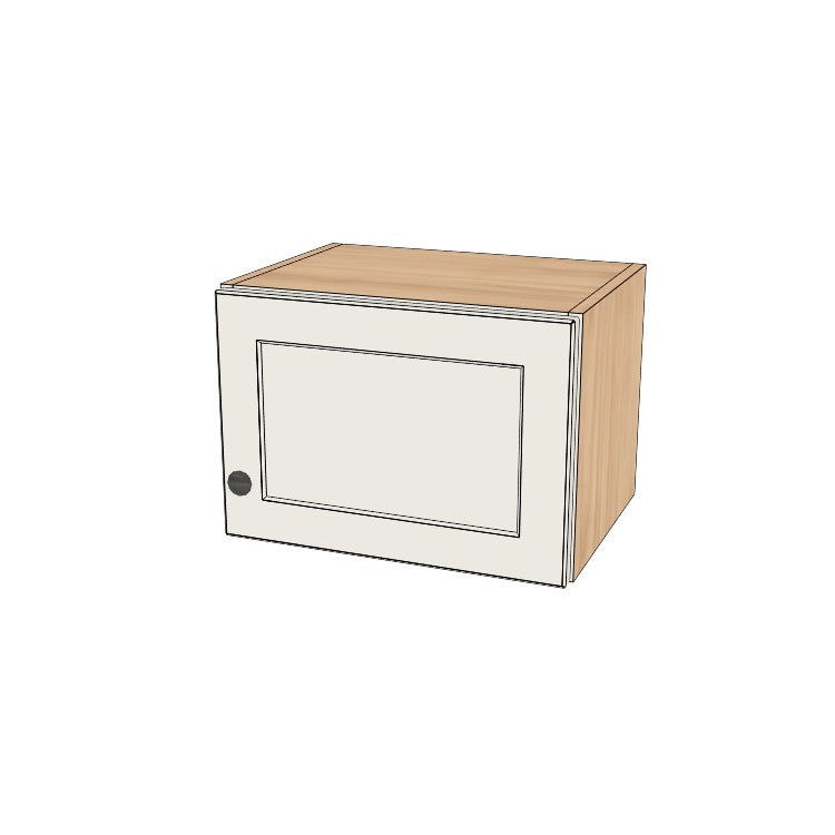 17" Wide x 12" High Wall Cabinet - (Hardrock Maple Boxes - Painted Doors)