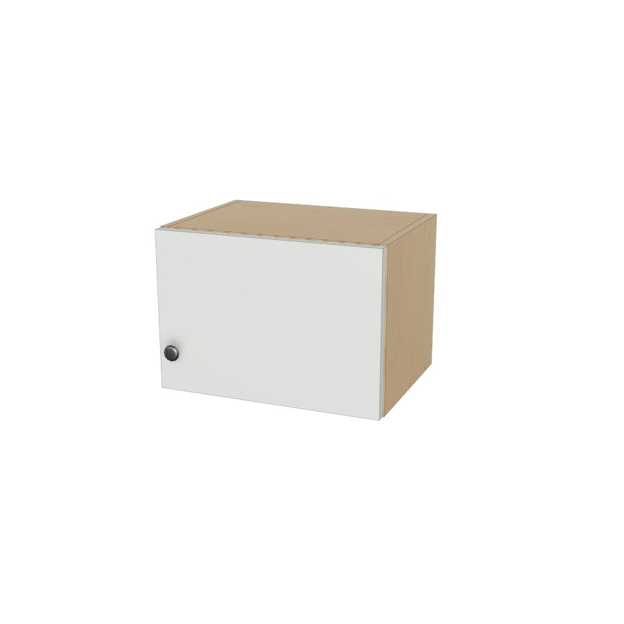 17" Wide x 12" High Wall Cabinet - (Hardrock Maple Boxes - Flat Panel Doors)