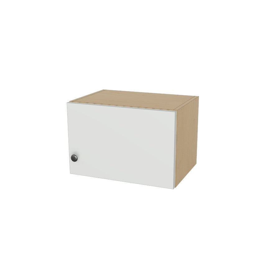 18" Wide x 12" High Wall Cabinet - (Hardrock Maple Boxes - Flat Panel Doors)