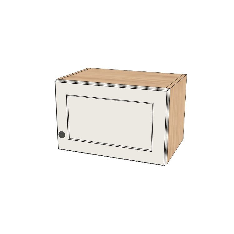 19" Wide x 12" High Wall Cabinet - (Hardrock Maple Boxes - Painted Doors)