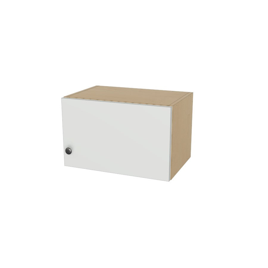 19" Wide x 12" High Wall Cabinet - (Hardrock Maple Boxes - Flat Panel Doors)