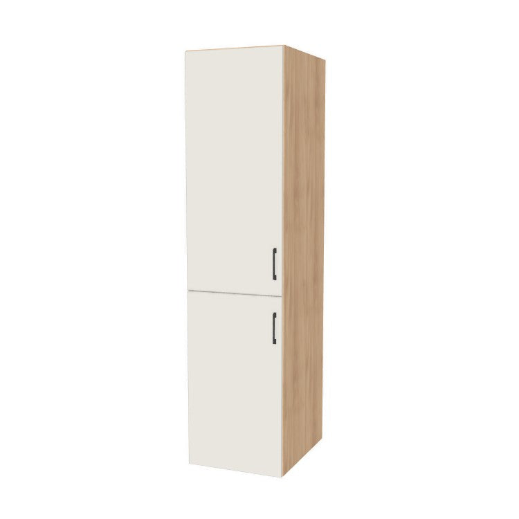 20" Wide Tall Pantry Cabinet - (Ply Wood Boxes - Flat Panel Doors) 24 D