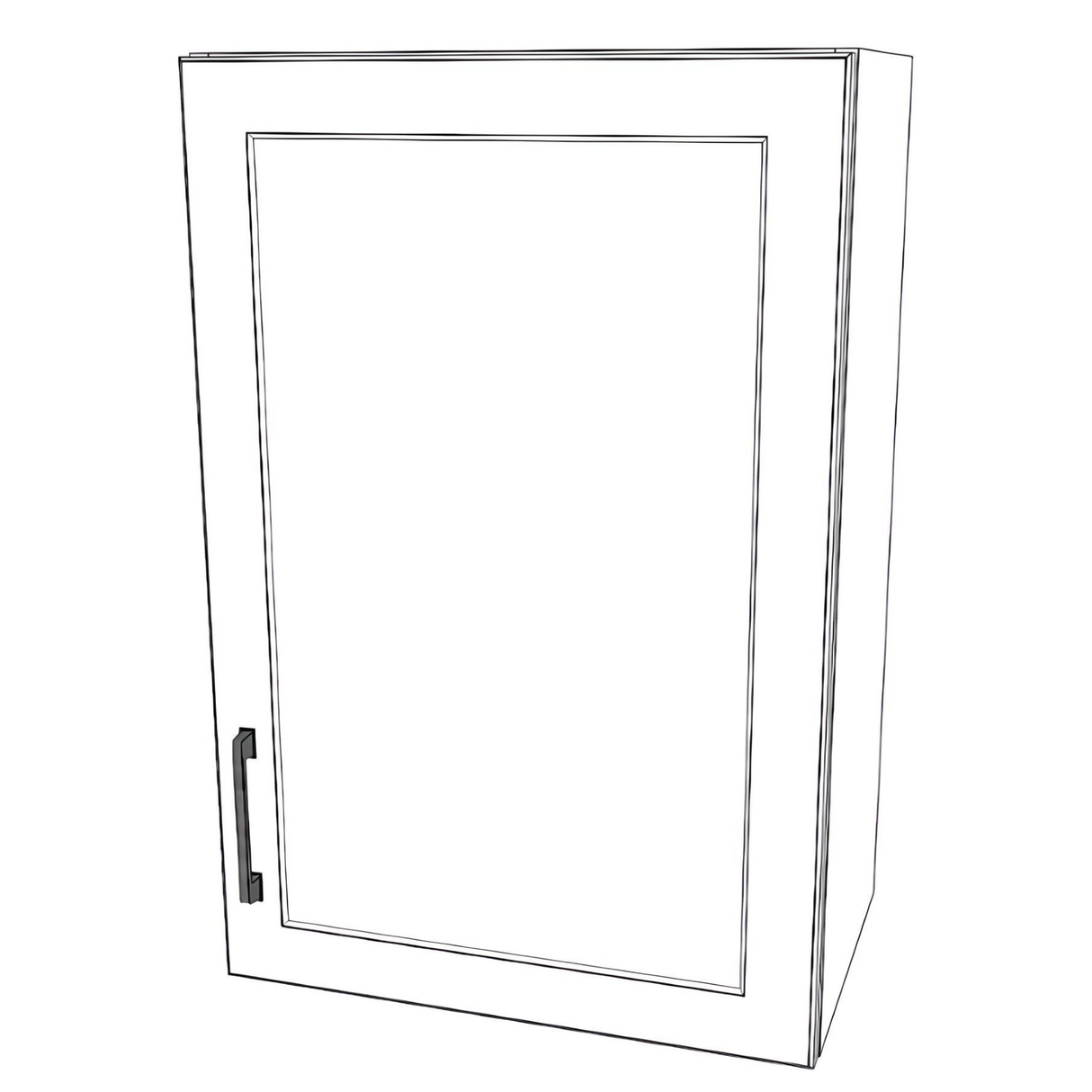 21" Wide x 30" High Wall Cabinet - Thermofoil Doors