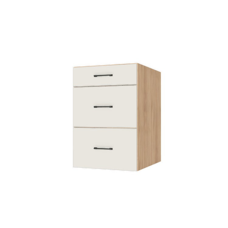 21" Wide Drawer Cabinet - (Ply Wood Boxes - Flat Panel Doors)