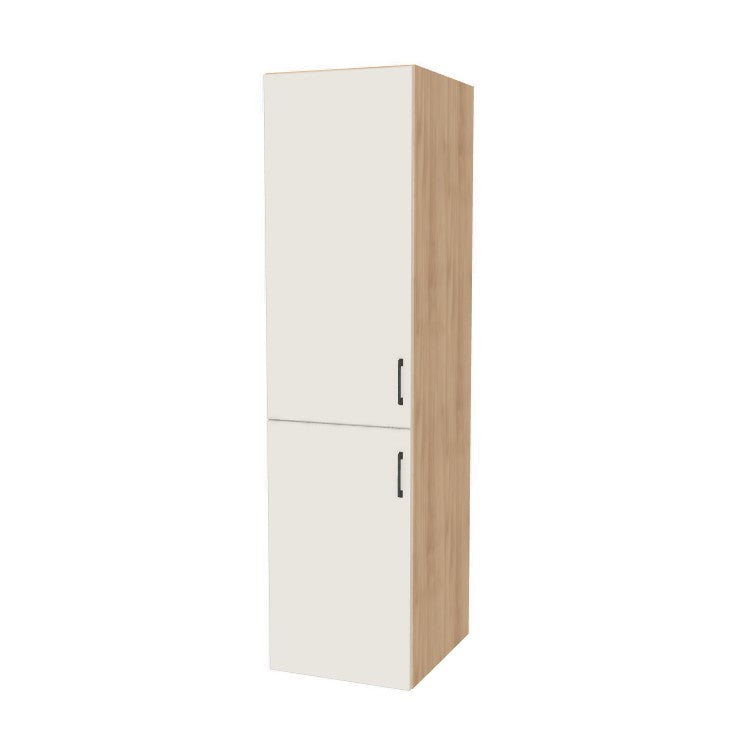 21" Wide Tall Pantry Cabinet - (Ply Wood Boxes - Flat Panel Doors) 24 D