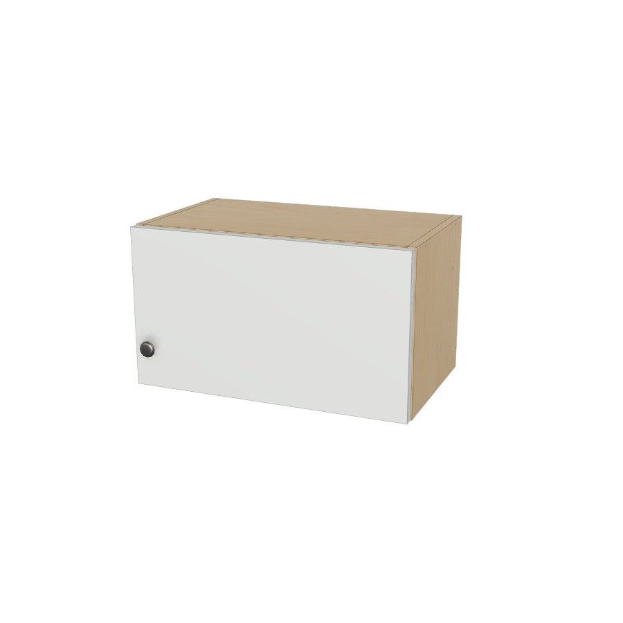 21" Wide x 12" High Wall Cabinet - (Hardrock Maple Boxes - Flat Panel Doors)