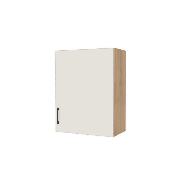 23" Wide x 30" High Wall Cabinet - (Hardrock Maple Melamine Boxes - Flat Panel Doors)