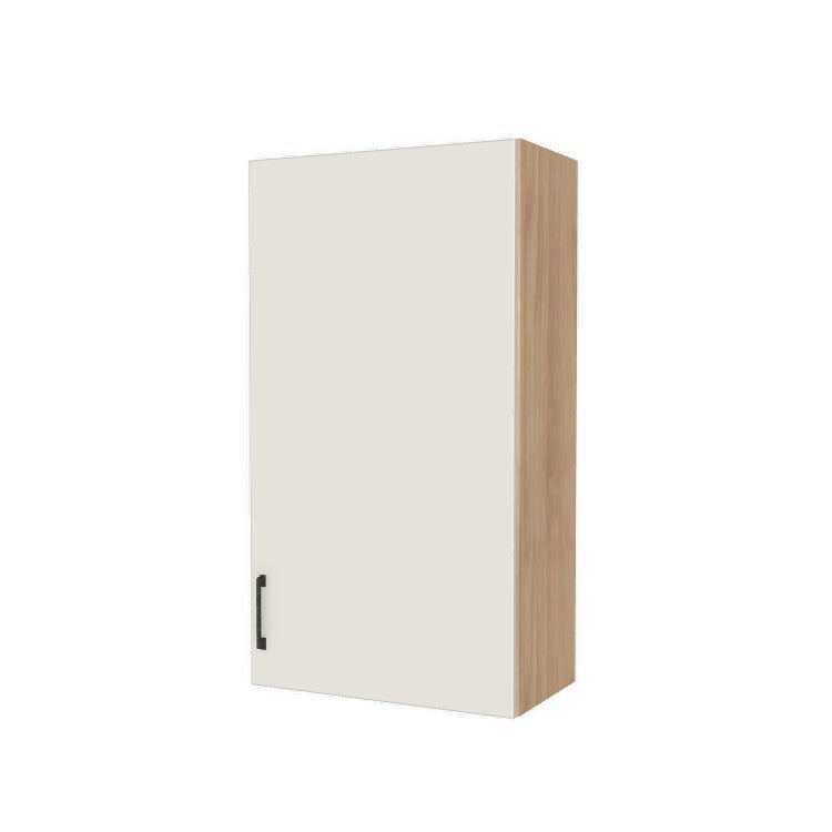 23" Wide x 42" High Wall Cabinet - (Hardrock Maple Melamine Boxes - Flat Panel Doors)