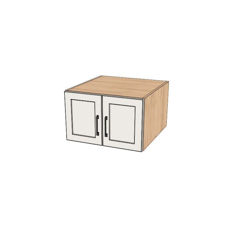 24" Wide x 15" High x 24" Deep Fridge/Stove Cabinet - (Ply Wood Boxes - Thermofoil Doors)