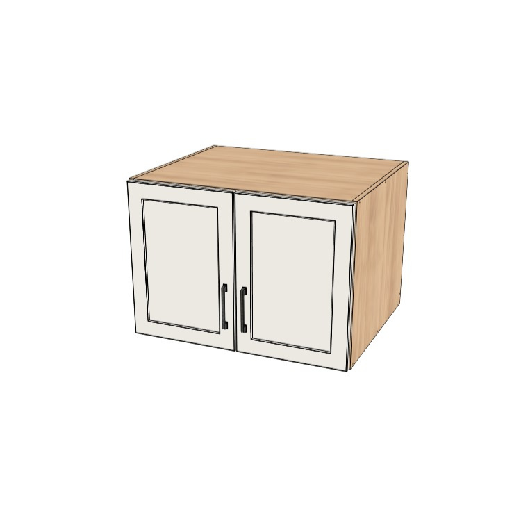 30" Wide x 21" High x 24" Deep Fridge/Stove Cabinet - (Ply Wood Boxes - Painted Doors)