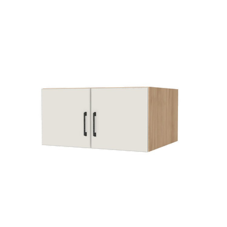 30" Wide x 15" High x 24" Deep Fridge/Stove Cabinet - (Ply Wood Boxes - Flat Panel Doors)