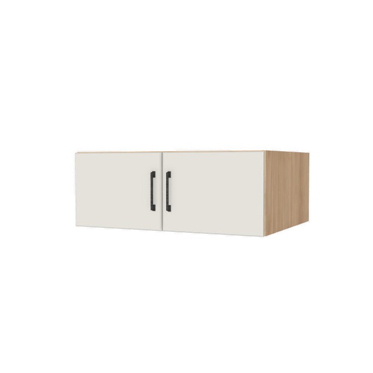 32" Wide x 12" High x 24" Deep Fridge/Stove Cabinet - (Ply Wood Boxes - Flat Panel Doors)