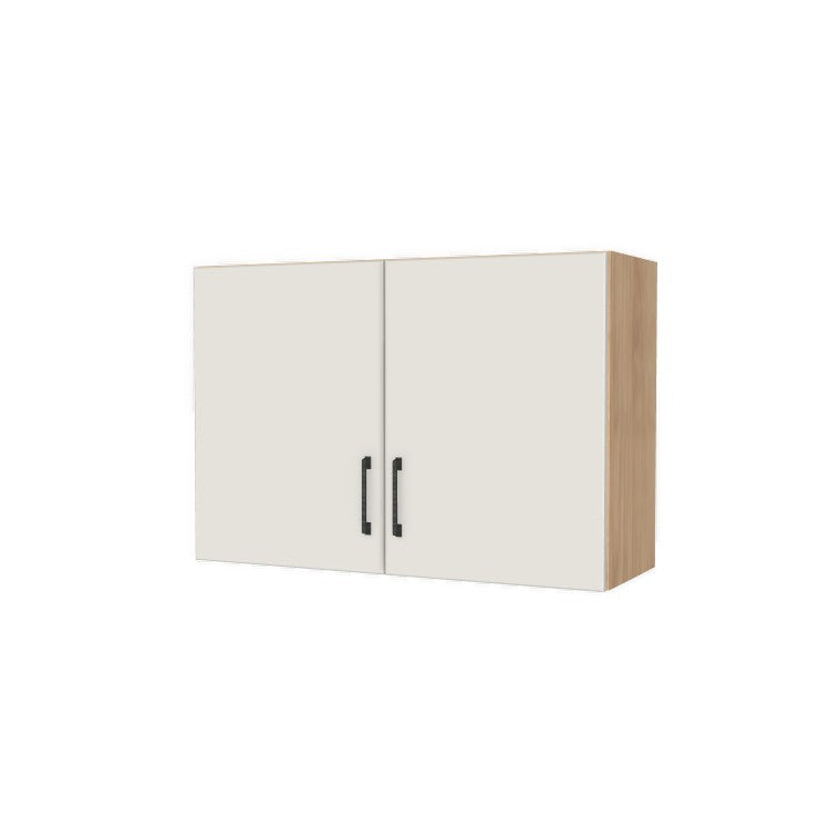 35" Wide x 24" High Wall Cabinet - (Ply Wood Boxes - Flat Panel Doors)