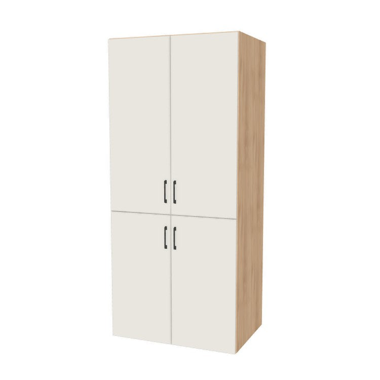 36" Wide Tall Pantry Cabinet - (Ply Wood Boxes - Flat Panel Doors) 24 D