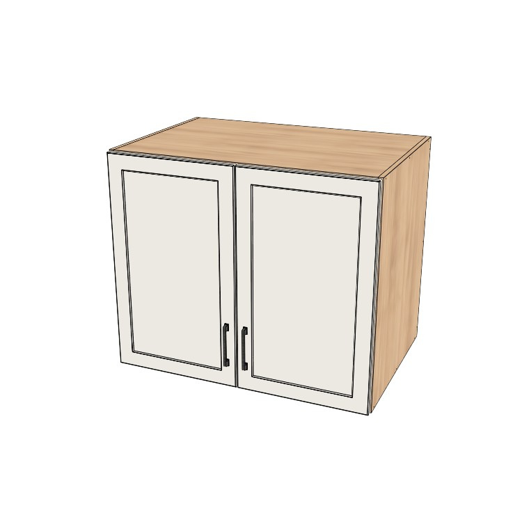 36" Wide x 30" High x 24" Deep Fridge/Stove Cabinet - (Ply Wood Boxes - Thermofoil Doors)