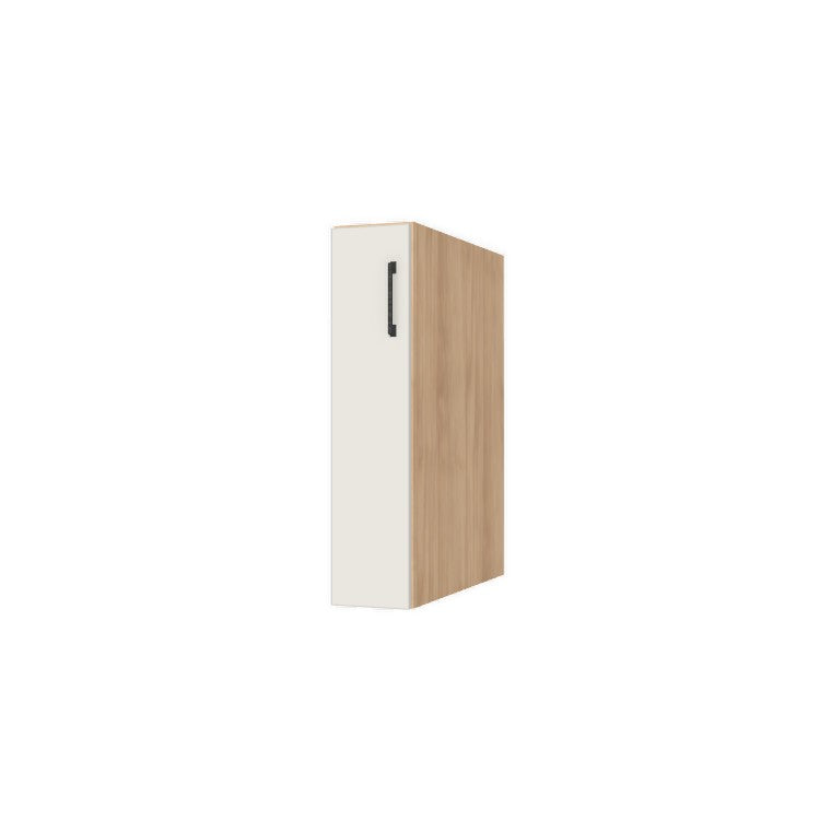 7" Wide Base Cabinet - (Ply Wood Boxes - Flat Panel Doors)