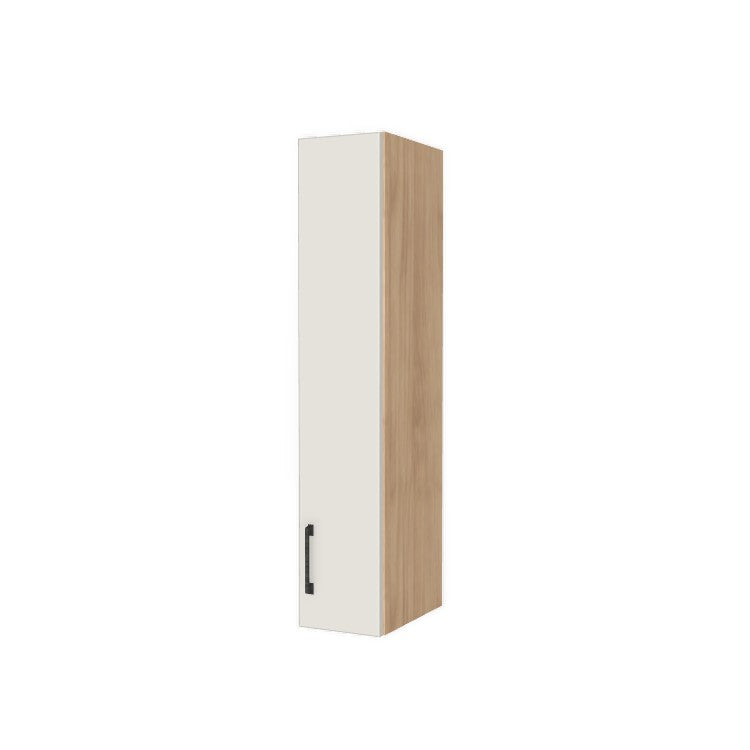 8" Wide x 42" High Wall Cabinet - (Ply Wood Boxes - Flat Panel Doors)