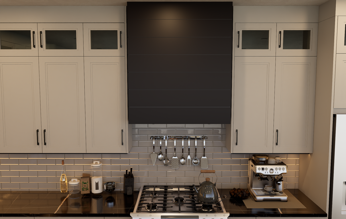 Range Hood Canopy - Design 1 - Painted