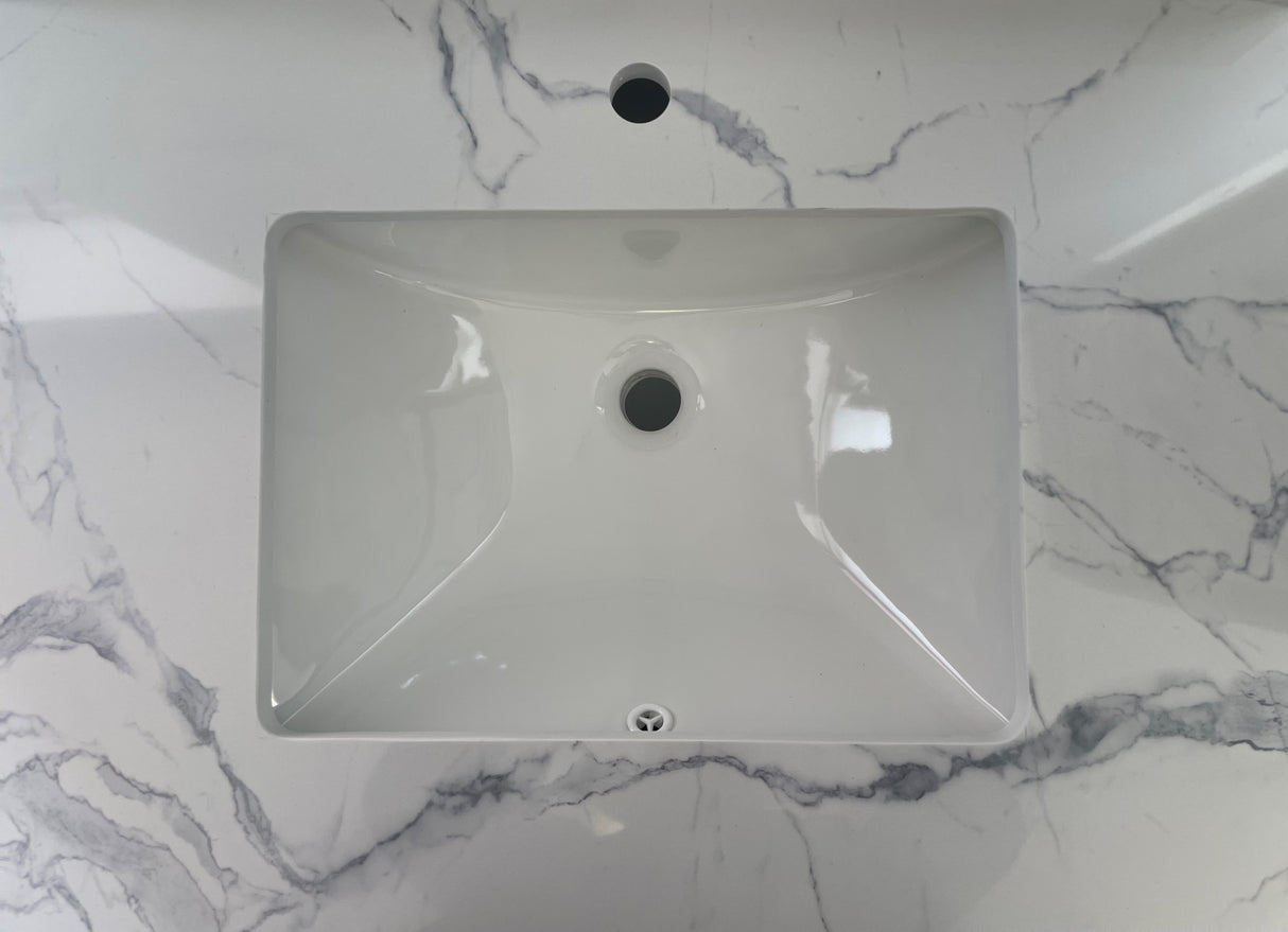 60" Vanity (61" Width) Single Sink Counter Top