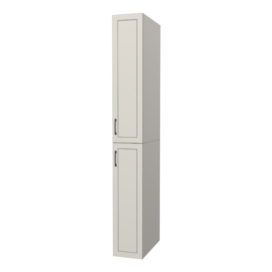 RTI Closets Basic Open Closet Unit - 12" Wide - Thermofoil Fronts