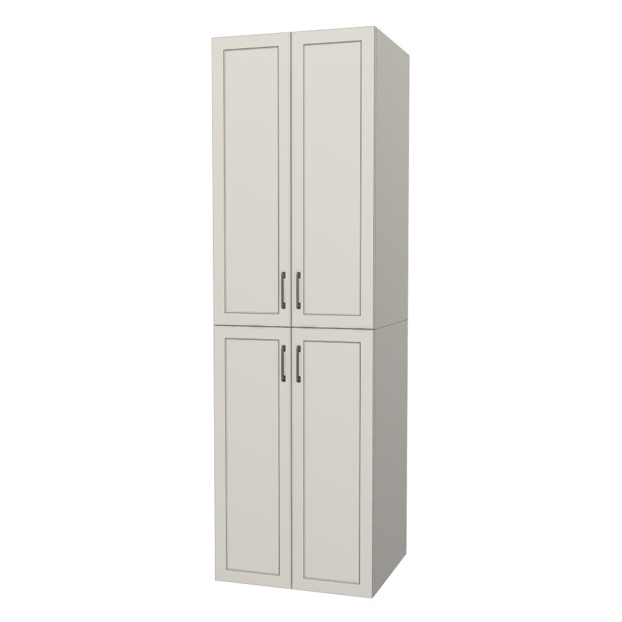 RTI Closets Basic Open Closet Unit - 28" Wide - Painted Fronts
