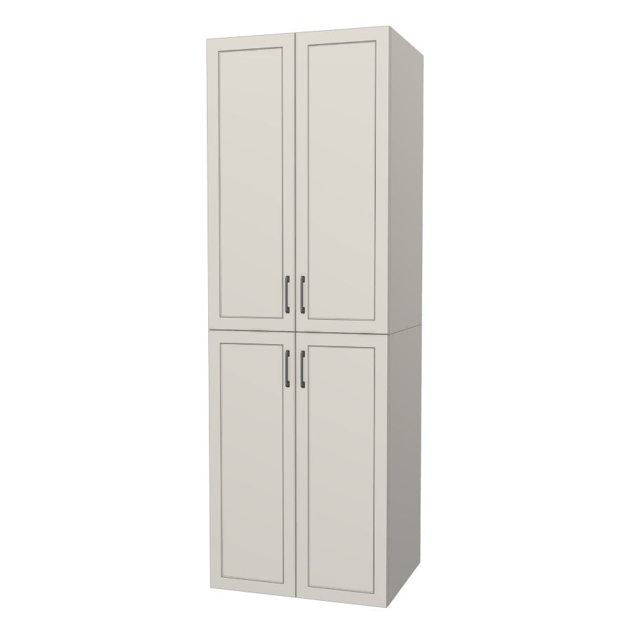RTI Closets Basic Open Closet Unit - 31" Wide - Thermofoil Fronts