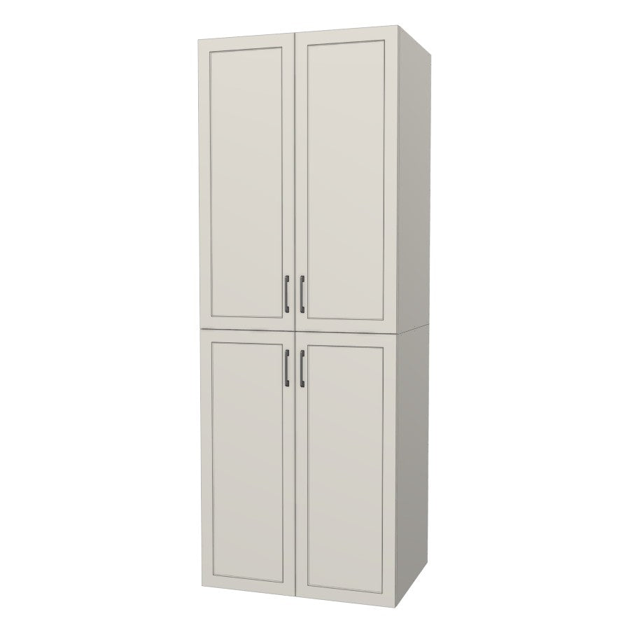RTI Closets Basic Open Closet Unit - 34" Wide - Painted Fronts