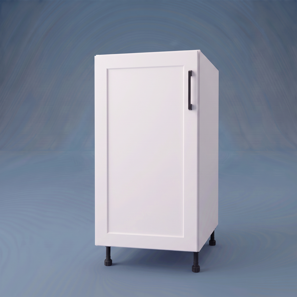 17" Wide Base Cabinet - Thermofoil Doors
