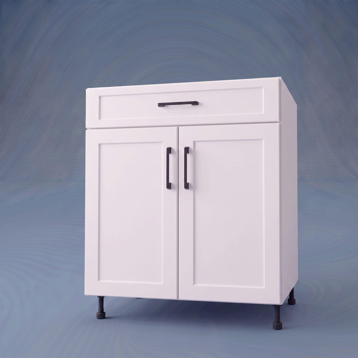 29" Wide Base Cabinet With Drawer On Top - Thermofoil Doors