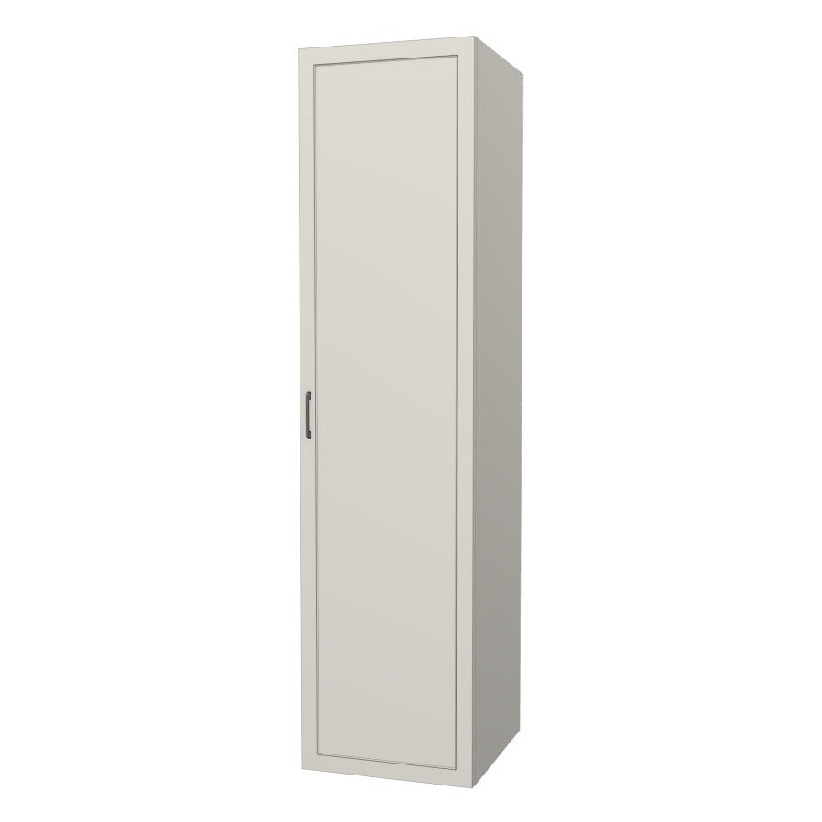 RTI Closets Basic Shelf & Open Closet Unit - 23" Wide - Thermofoil Fronts