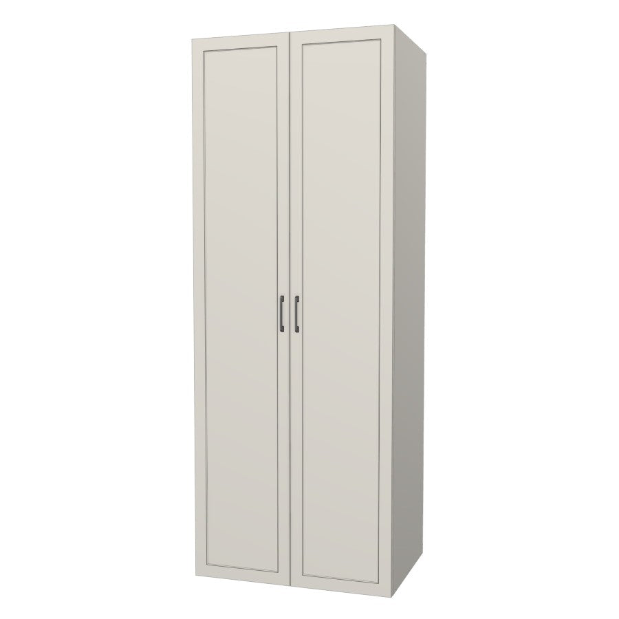 RTI Closets Basic Shelf Closet Unit - 35" Wide - Painted Fronts