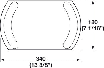 Fineline™ - Plate Holder, for Base Plate