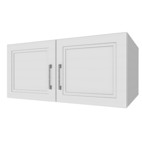 Stove and Fridge Cabinets - Painted Doors
