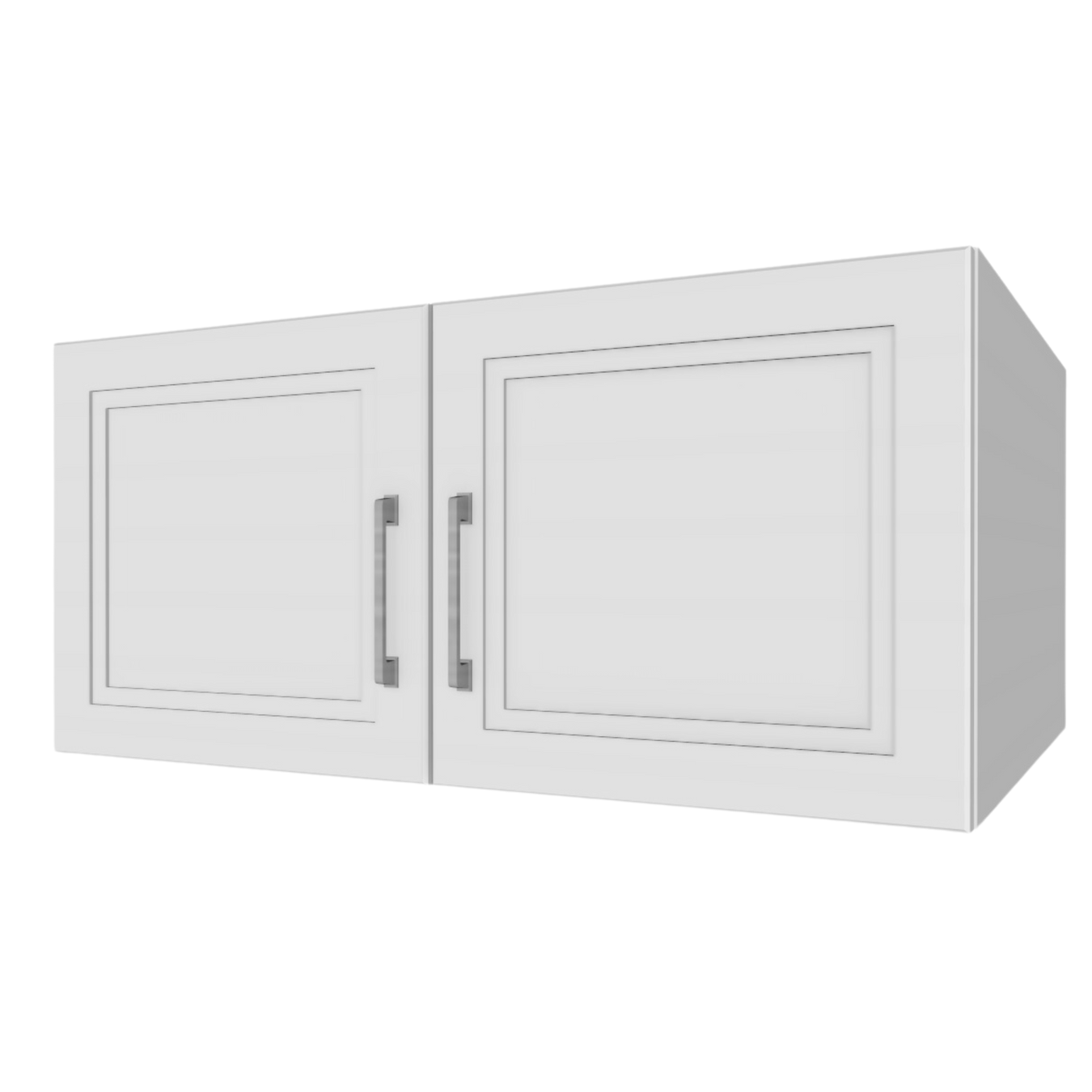 Stove and Fridge Cabinets - Painted Doors