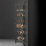 Premium Pantry Pullout - Grey - For 18" Pantry Cabinet and Up