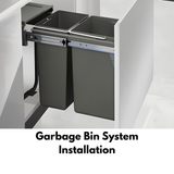 Installation - Garbage Bin System (Per Product)