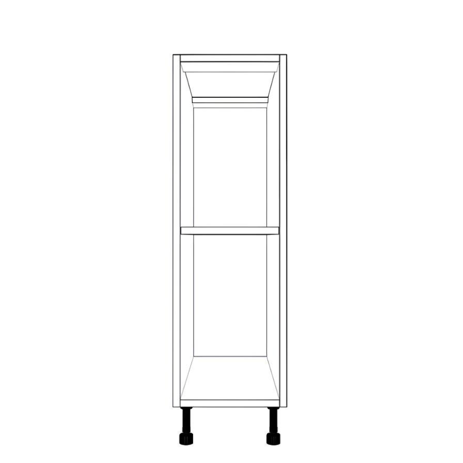 10" Wide Base Cabinet - Painted Doors