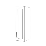 10" Wide x 34" High Wall Cabinet - Thermofoil Doors