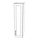 10" Wide x 42" High Wall Cabinet - Thermofoil Doors
