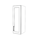11" Wide x 34" High Wall Cabinet - Thermofoil Doors