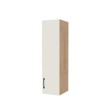 11" Wide x 42" High Wall Cabinet - (Ply Wood Boxes - Flat Panel Doors)