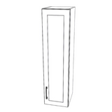 11" Wide x 42" High Wall Cabinet - Painted Doors